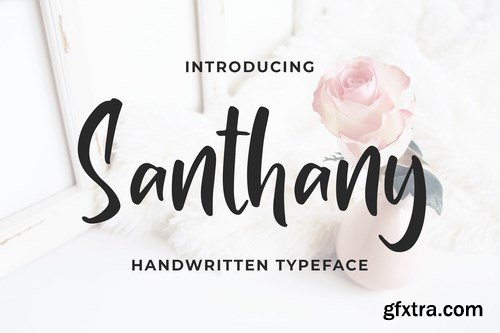 Santhany - Handwritten Typeface