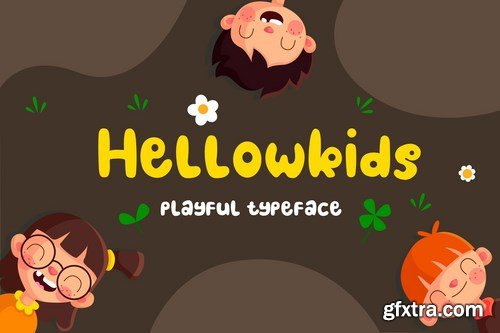 Hellowkids - Fun Children Typeface