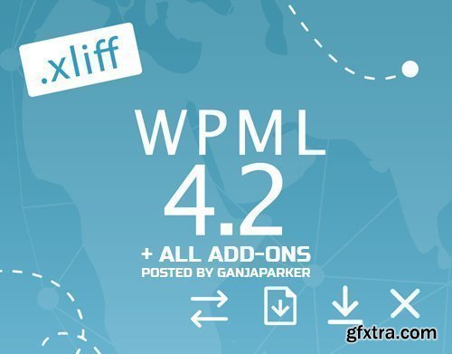 WPML v4.2.8 - WordPress Multilingual Plugin + Add-Ons