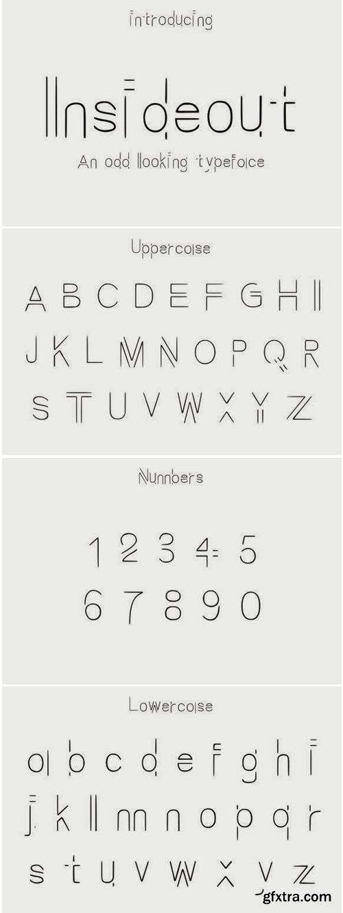 Inside Out Font