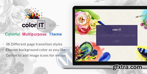 ThemeForest - Color Folio v1.2 - Portfolio WordPress - 18034014