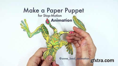 Animation: Make a Paper Puppet for Stop-Motion!