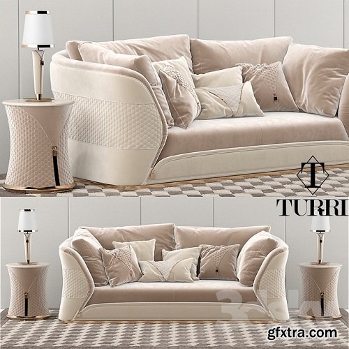 Turri Vogue sofa set