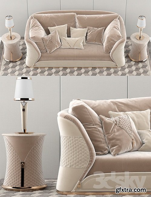 Turri Vogue sofa set