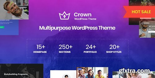 ThemeForest - Crown v1.0.0 - Multi Purpose WordPress Theme - 24344067