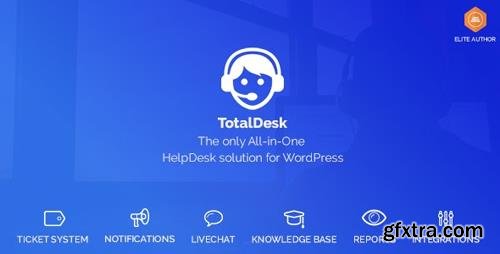 CodeCanyon - TotalDesk v1.6.0 - Helpdesk, Live Chat, Knowledge Base & Ticket System - 20502693