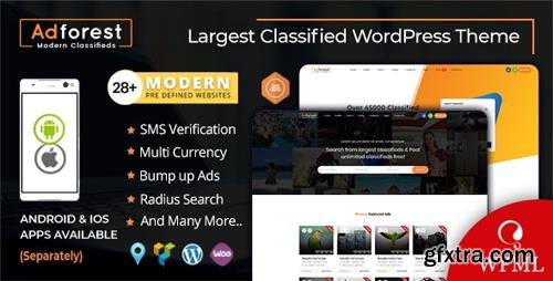 ThemeForest - AdForest v4.1.4 - Classified Ads WordPress Theme - 19481695 - NULLED