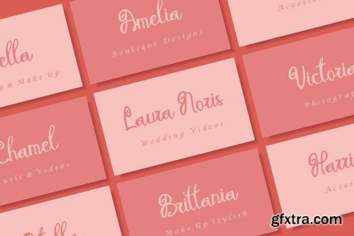 Melodina Script Font