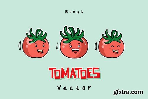 CM - Tomatoes Playfull Typeface 4117400