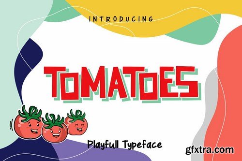 CM - Tomatoes Playfull Typeface 4117400