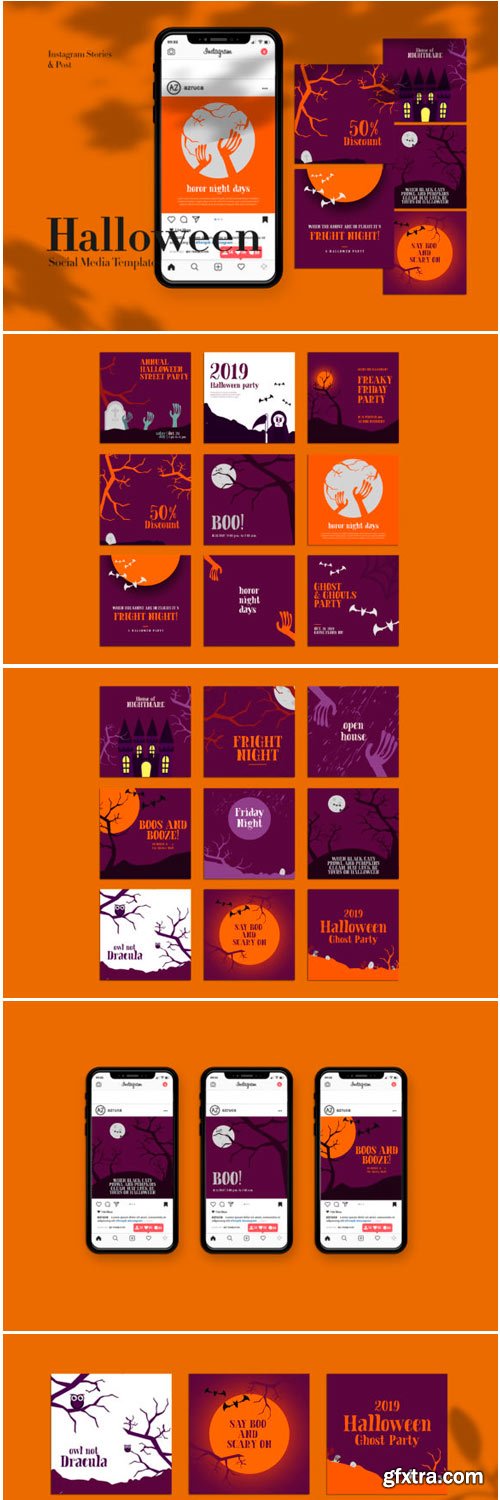 Halloween Instagram Templates 1778616