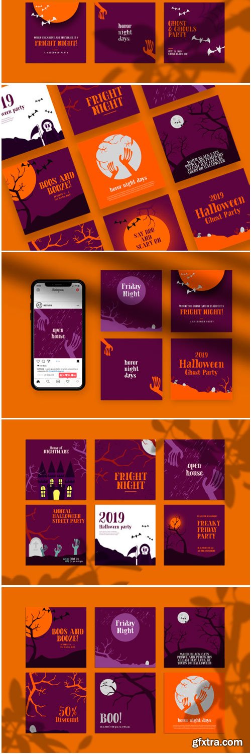 Halloween Instagram Templates 1778616