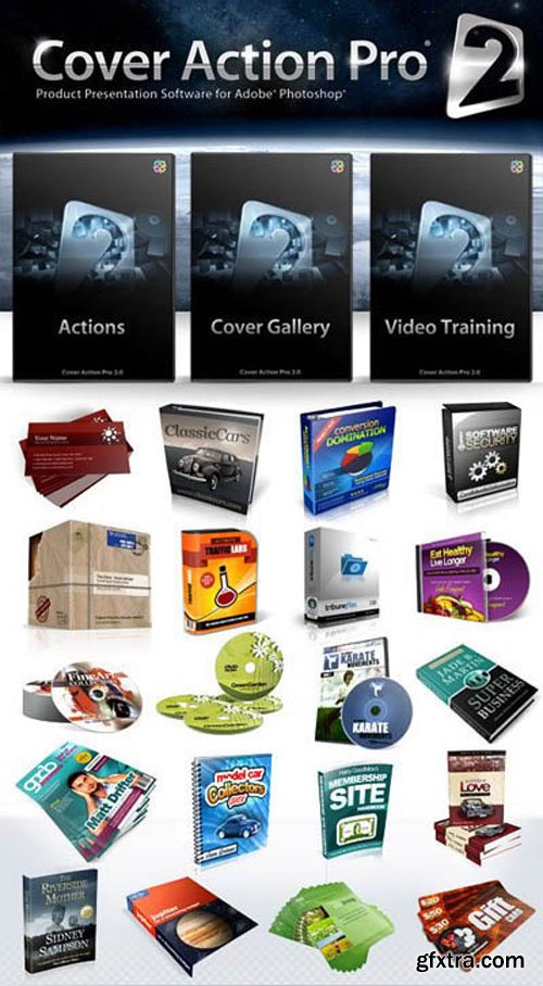 Cover Action Pro 2 - Product Presentation Software for Adobe Photoshop [DVD FULL] (Re-Up)