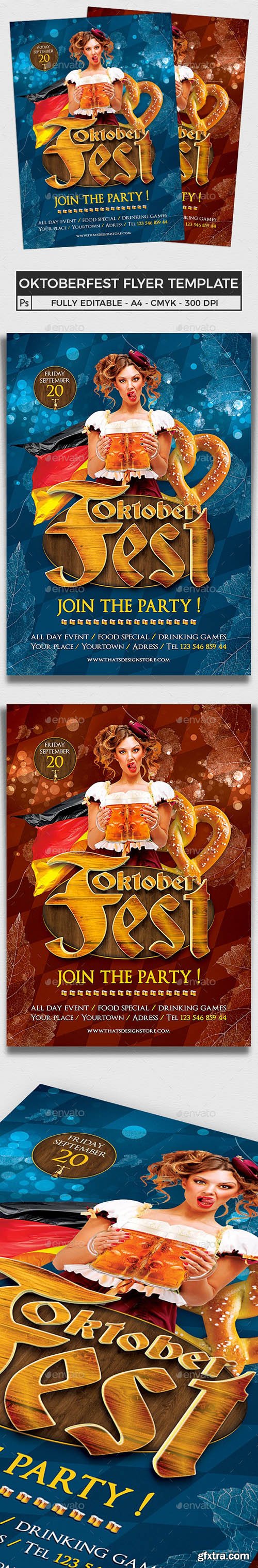 GraphicRiver - Oktoberfest Flyer Template V5