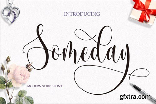 CM - Someday Script Font 4123638