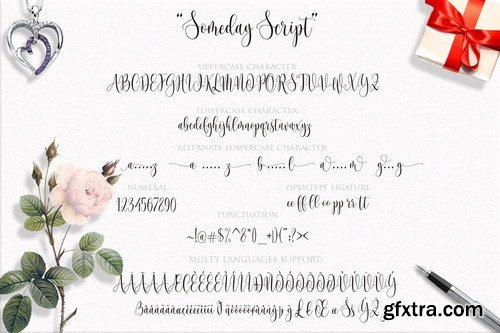 CM - Someday Script Font 4123638