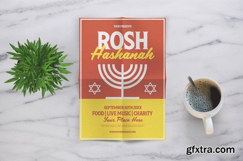 Rosh Hashanah Celebration Flyer