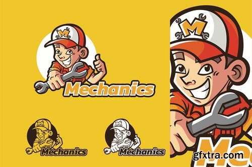 Mechanics - Mascot & Esport Logo