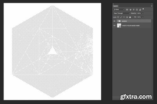 Instagram Textured Geometric Masks