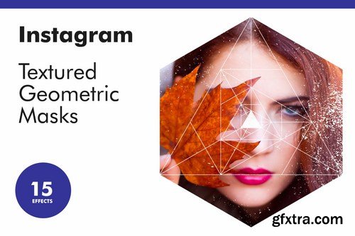 Instagram Textured Geometric Masks