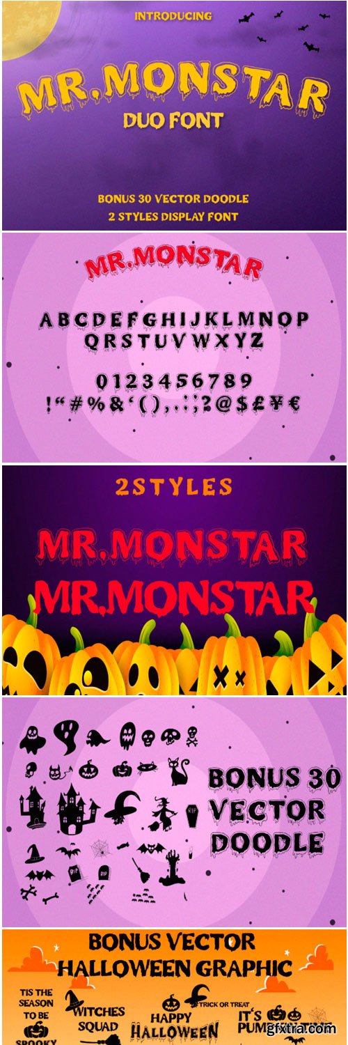 Mr. Monstar Font