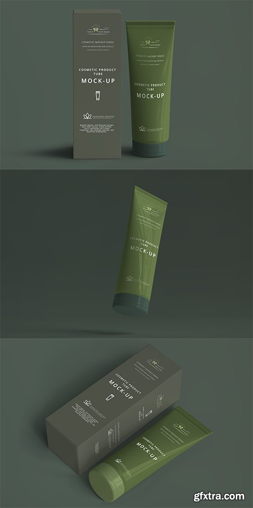 Cosmetic Tube Mockup Pack