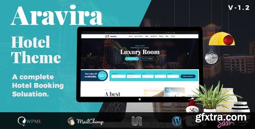 ThemeForest - Aravira v2.0 - Hotel WordPress Theme - 19939255