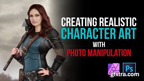 Realistic Character Design - Photo Manipulation, Concept Art, Photoshop Tools and Digital Cosplay