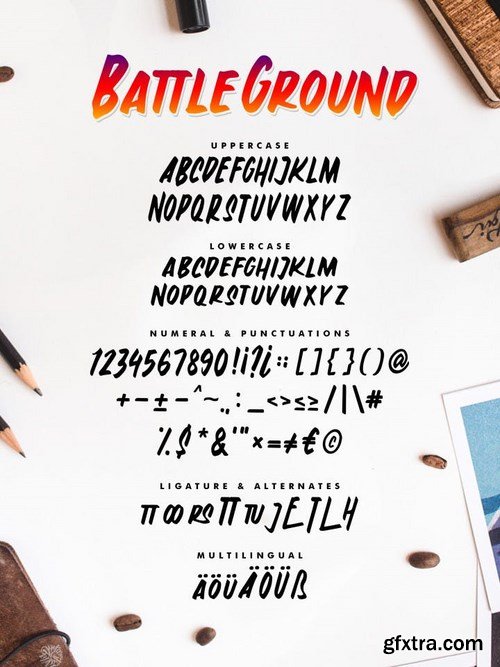 Battleground - Casual Font