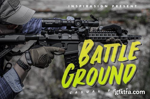 Battleground - Casual Font