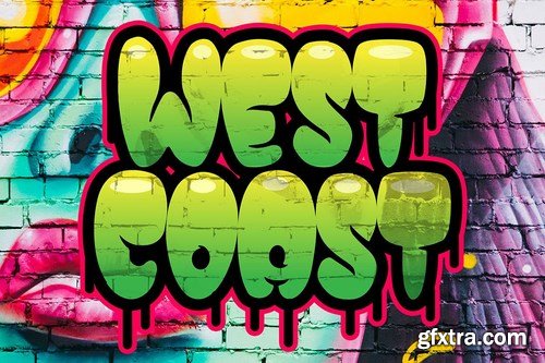 Street Pops - Graffiti Typeface