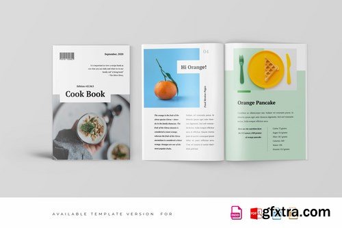 Cooking Book Magazine Template