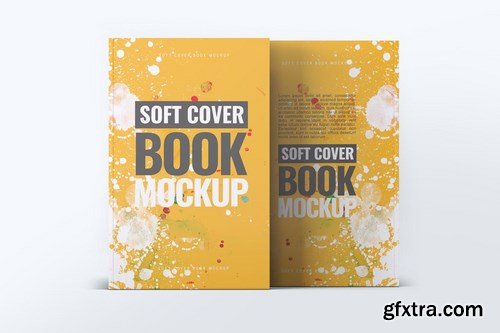 Soft Cover Book Mock-Up