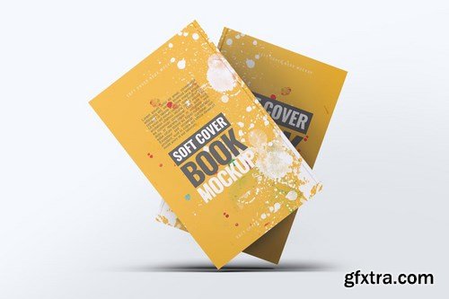 Soft Cover Book Mock-Up