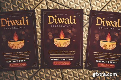 Diwali Celebration Flyer