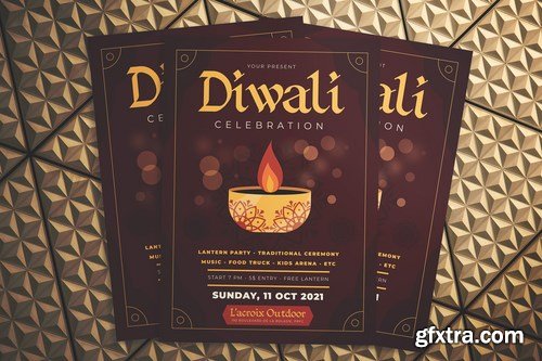 Diwali Celebration Flyer