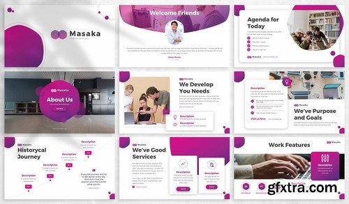 Masaka - Creative Google Slides Template