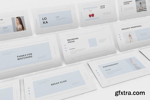 Loka Brand Guideline Powerpoint Template