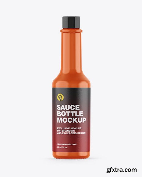 Download Free Hot Sauce Bottle Mockup PSD Mockup Templates