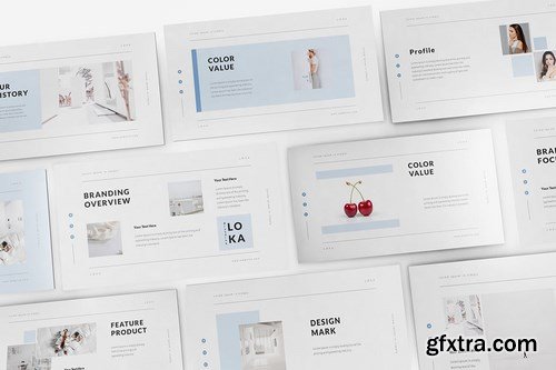 Loka Brand Guideline Powerpoint Template