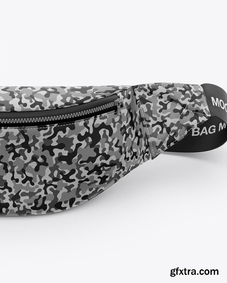 Bum Bag Mockup - Front View 48893