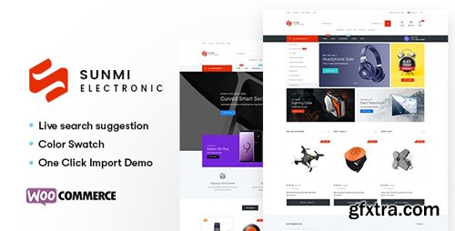 ThemeForest - Sumi v1.1.6 - Electronics WordPress Theme for WooCommerce (RTL supported) - 22490581