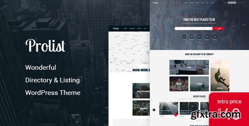 ThemeForest - Prolist v1.18 - Directory Listing WordPress Theme - 19504953