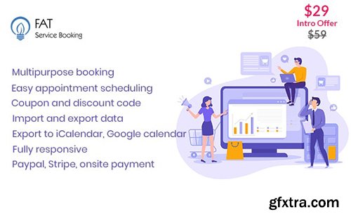 CodeCanyon - Fat Services Booking v2.8 - Automated Booking and Online Scheduling - 24214247