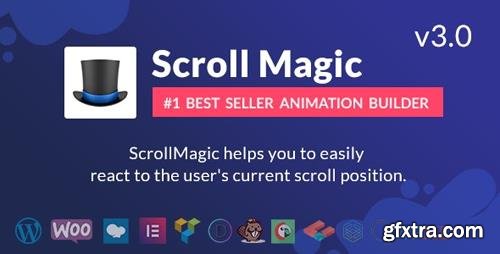 CodeCanyon - Scroll Magic Wordpress v3.6.9 - Scrolling Animation Builder Plugin - 19418234