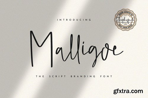 CM - Malligoe - The Script Branding Font 4128967