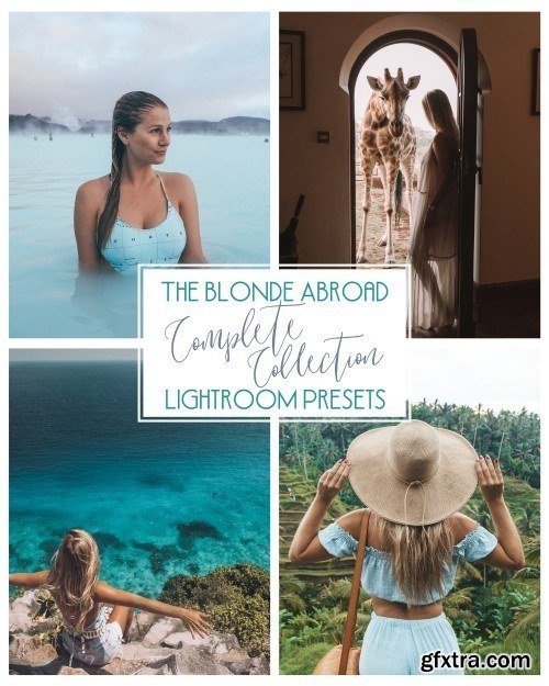 The Blonde Abroad Complete Collection Lightroom Presets