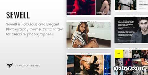 ThemeForest - Sewell v1.7.1 - Photography WordPress Theme - 19495129