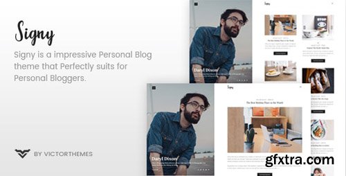 ThemeForest - Signy v1.8 - A Personal Blog WordPress Theme - 19892393