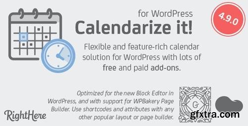 CodeCanyon - Calendarize it! for WordPress v4.9.0.92833 - 2568439 - NULLED